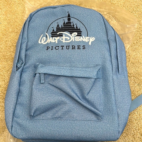NWT Walt Disney Pictures backpack in canvas blue - Picture 1 of 4